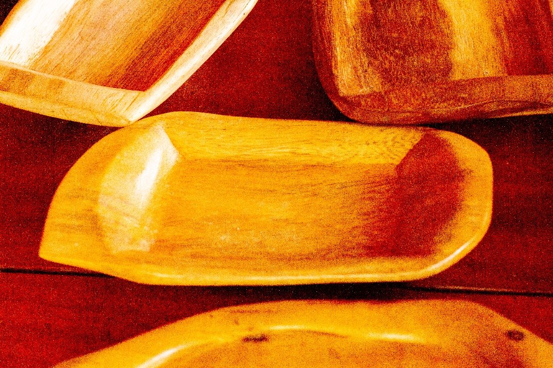 ASSIETTES EN BOIS